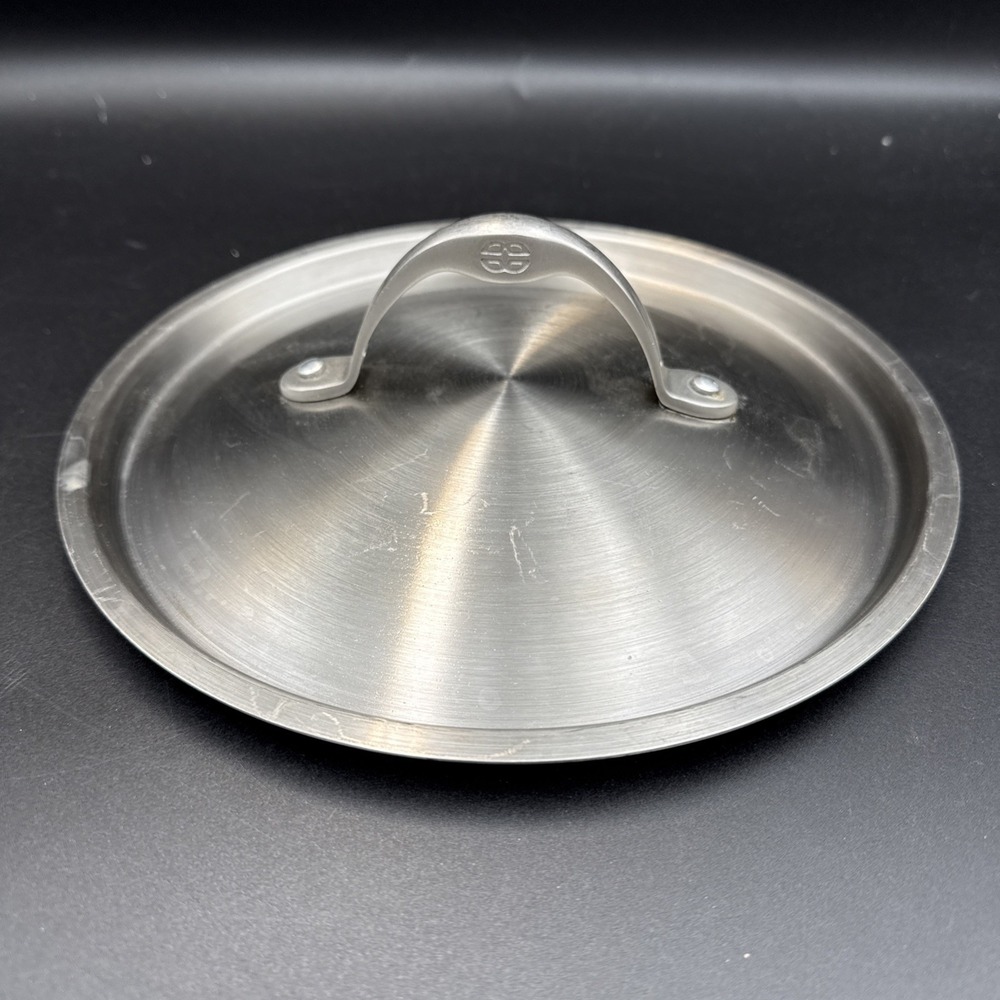 Calphalon Stainless Steel Lid Only Outside 8.25" Inside 9.25" Outer